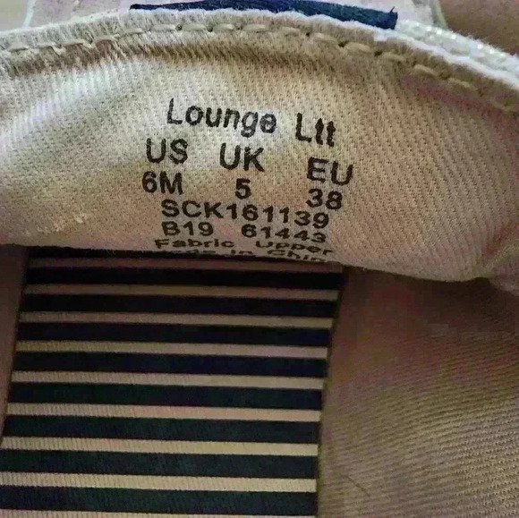 Sperry top slider lounge ltt pink metallic shoes size 6 - Picture 7 of 8